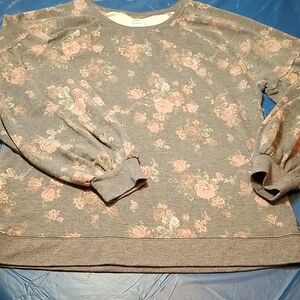 Knox Rose Gray and Pink Top